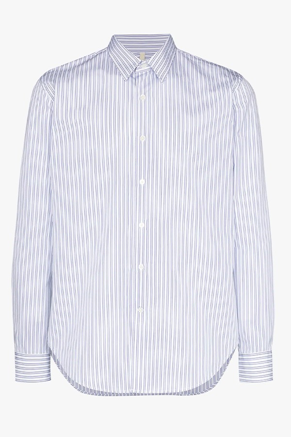 Dan Striped Cotton Shirt from Sunflower