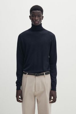Cashmere & Silk Blend Sweater from Massimo Dutti 