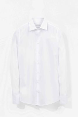 Fitted Shirt In Cotton Poplin