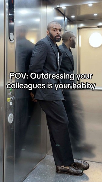 POV Outdressing Your Colleagues Is Your Hobby
