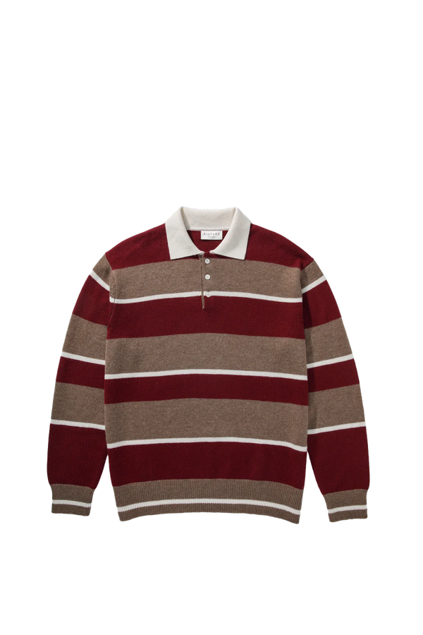 Unisex Stripe Rugby Cashmere Shirt from Kiltane