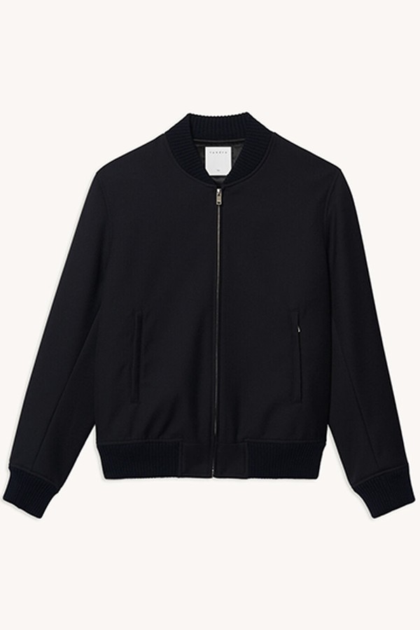 Zipped Bomber Jacket from Sandro Paris