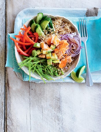 Salmon Sushi Bowl