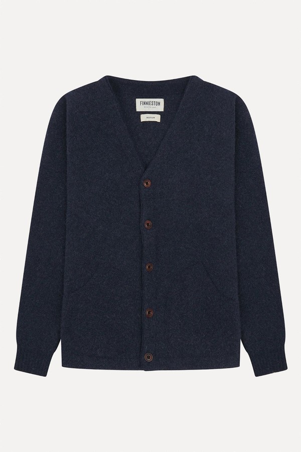 Cameron Wool Cardigan from Finnieston Clothing