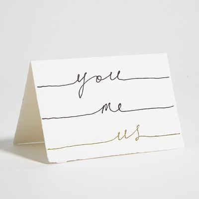 You Me Us Card from Scribble & Daub