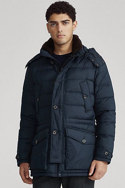 Shearling-Collar Down Parka from Ralph Lauren