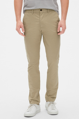 Modern Khakis In Straight Fit With GapFlex from Gap
