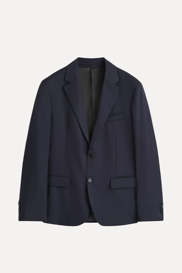 Single-Breasted Wool Blazer from COS