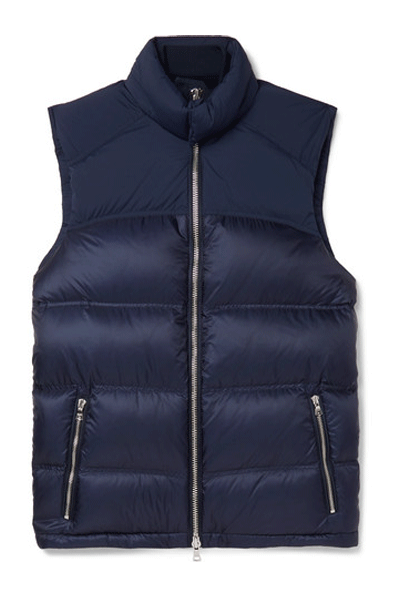 Issac Quilted Nylon-Blend Down Gilet from Orlebar Brown