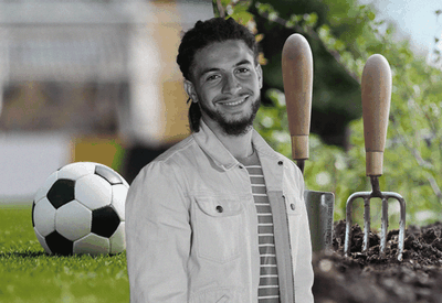 How A Footballer Became A Gardener 