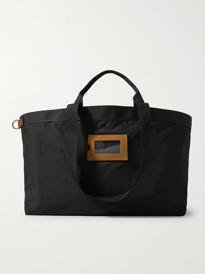 Suede-Trimmed Nylon-Ripstop Tote Bag from Acne Studios