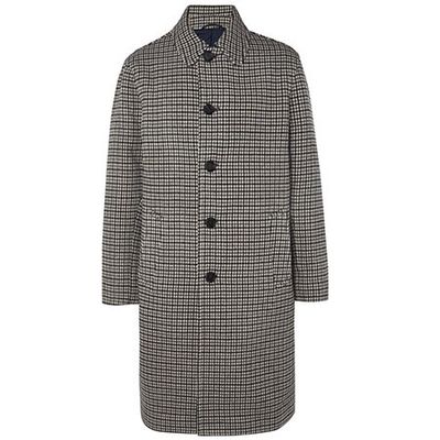 Checked Wool Overcoat from Mr P.