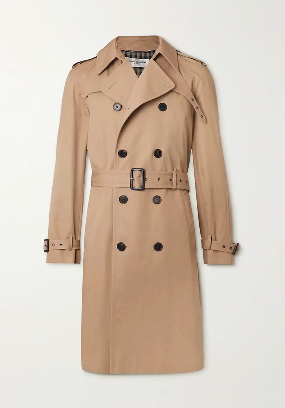 Gabardine Trench Coat  from Saint Laurent