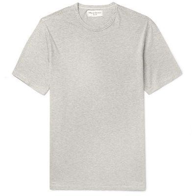 Striped Cotton Blend T Shirt from Officine Generale 