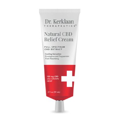 Natural CBD Relief Cream from Dr Kerklaan