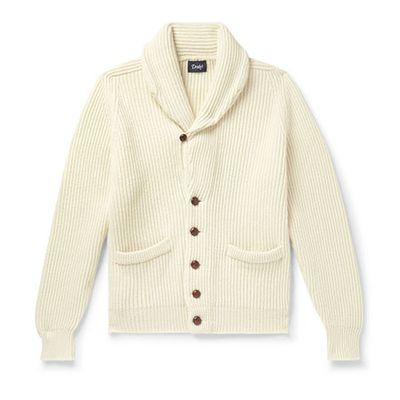 Slim-Fit Shawl-Collar Cardigan from Drake's