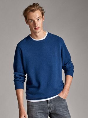 Plain Cashmere Sweater from Massimo Dutti