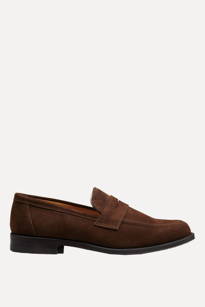 Suede Saddle Loafers from Charles Tyrwhitt