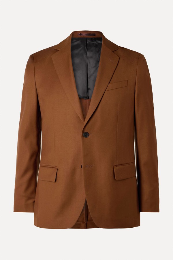 Super 110s Wool-Twill Suit Jacket from Mr P.