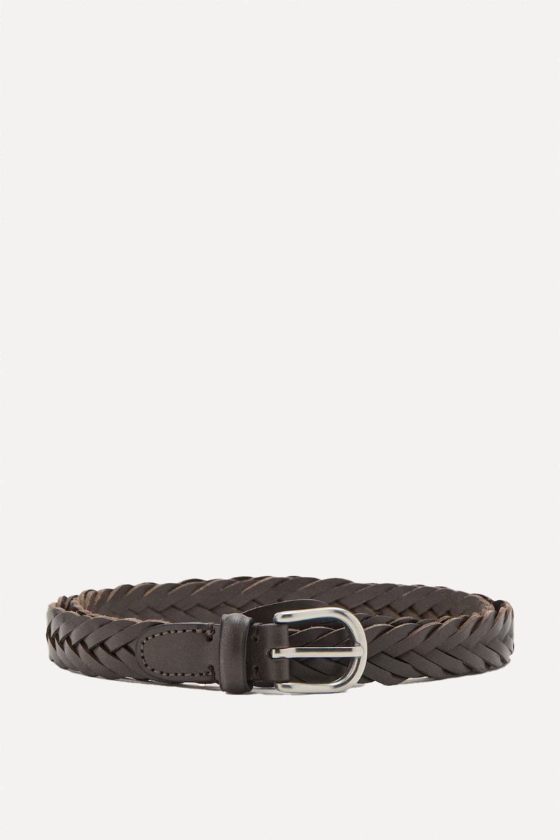 Braided Leather Belt