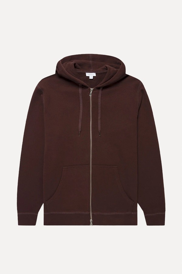 Loopback Zip Hoodie from Sunspel