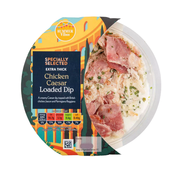 Extra Thick Chicken Caesar Loaded Dip