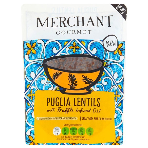 Puglia Lentils with Truffle Oil from Merchant Gourmet