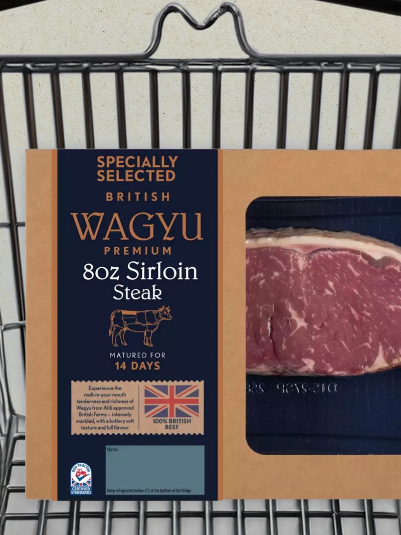 100% British Beef Wagyu Sirloin Steak