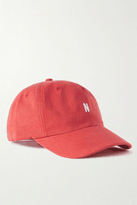 Logo-Embroidered Cotton-Twill Baseball Cap from Norse Projects