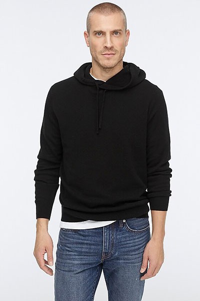 Merino Wool Cashmere Hoodie