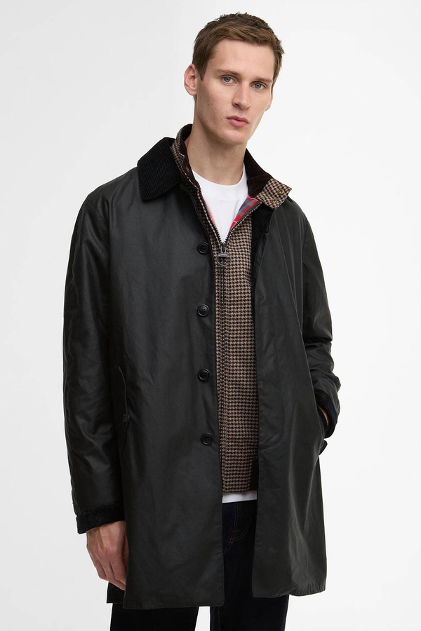 Tyne Waxed Car Coat from Barbour x Baracuta