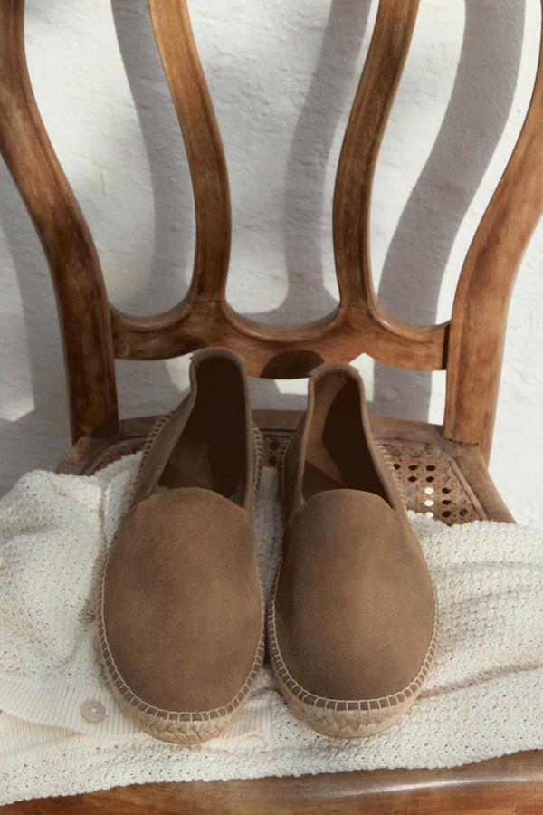 Jute Suede Espadrilles from Mango