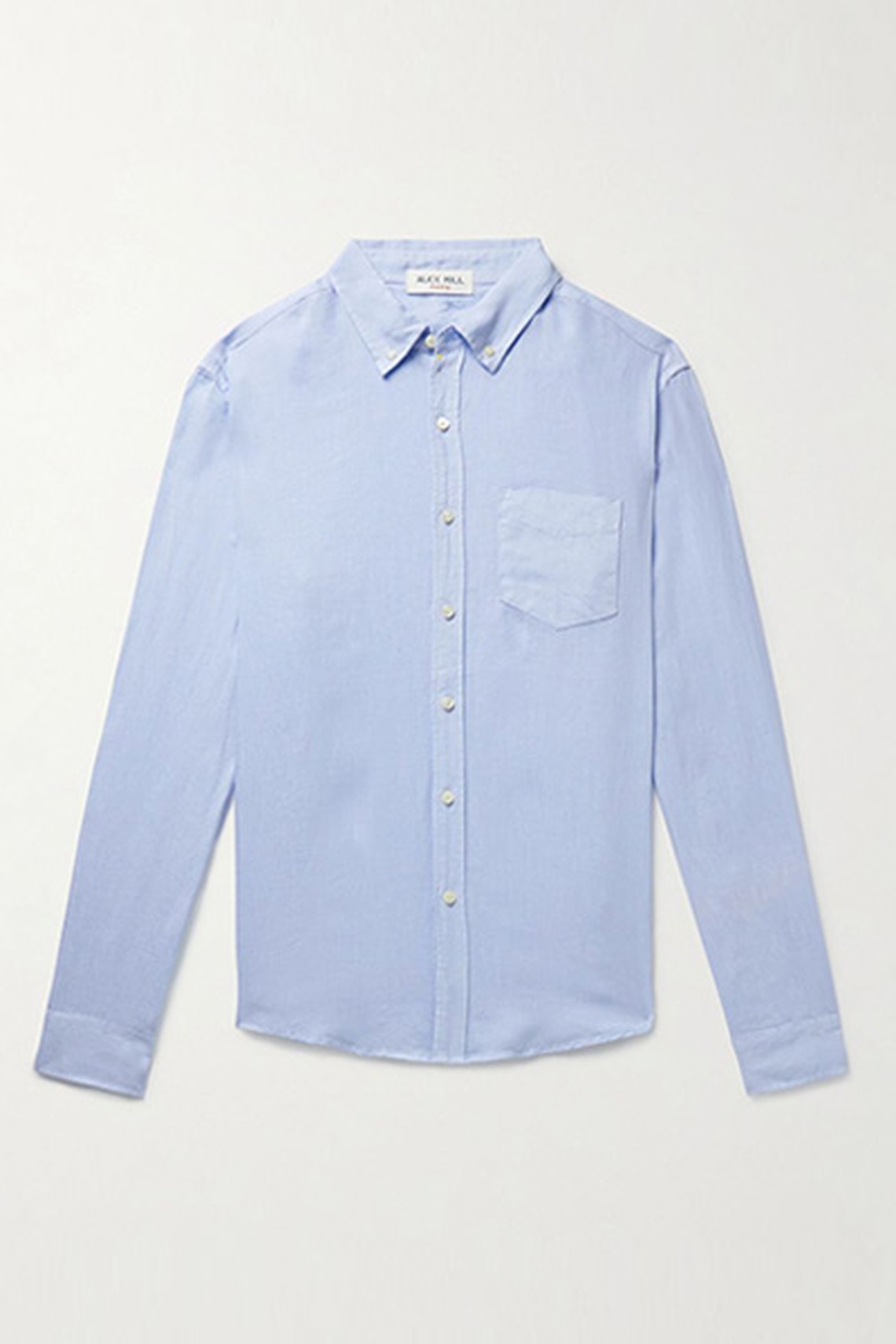 Mill Button-Down Collar Linen Shirt from Rubinacci