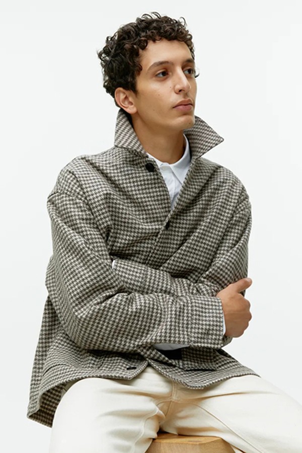 Undyed Wool Overshirt  from ARKET