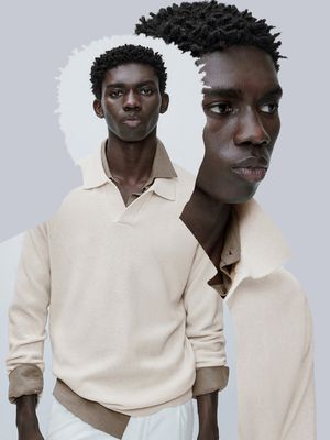 Wool & Cashmere Polo Sweater £69.95 | MASSIMO DUTTI