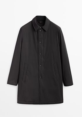 Technical Trench Coat from Massimo Dutti