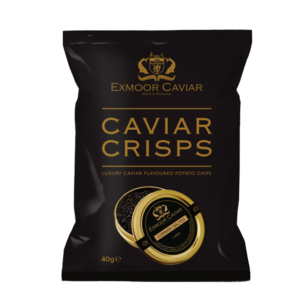 Luxury Caviar Crisps from Exmoor Caviar 