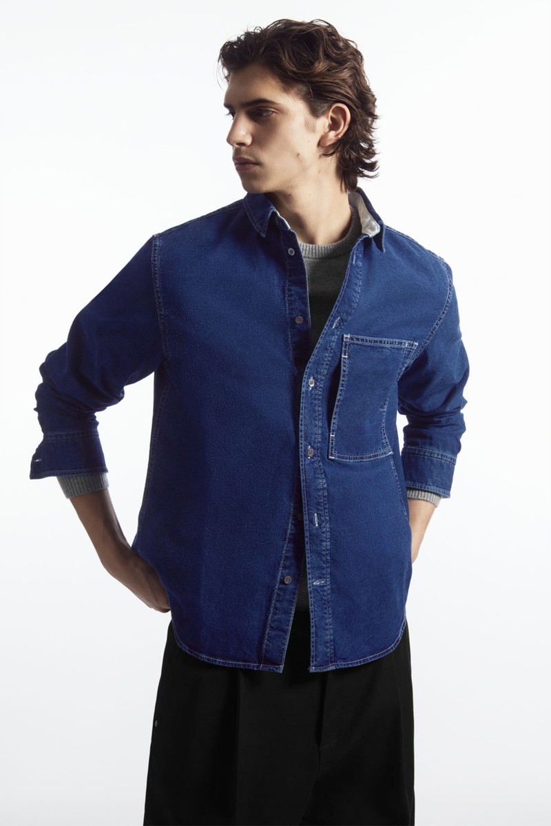 Utility Denim Overshirt from COS