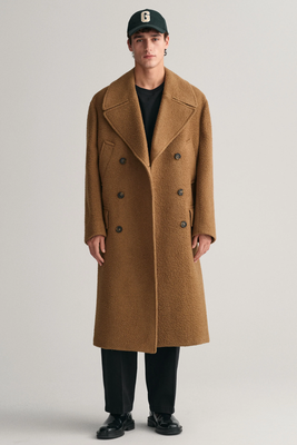 Double-Breasted Wool Coat, £700 | GANT