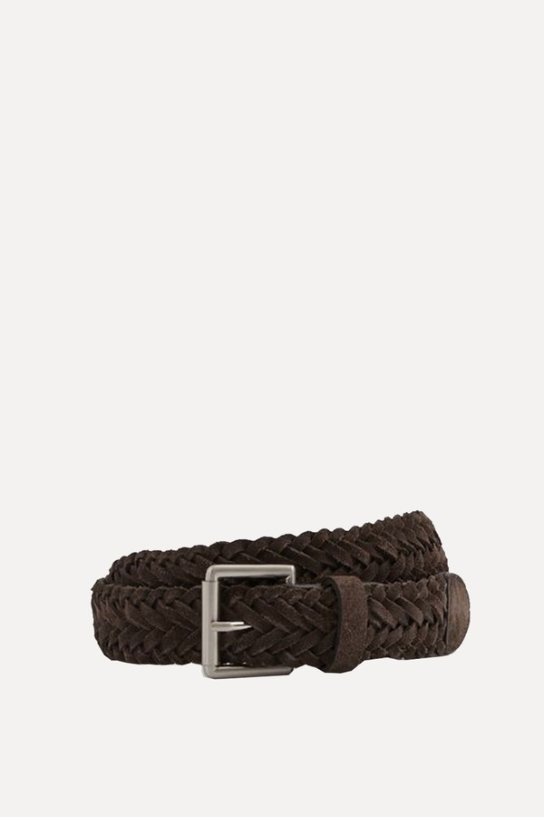 Charlie Suede Woven Belt from Reiss