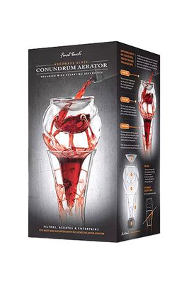 Conundrum Glass Wine Aerator from Final Touch