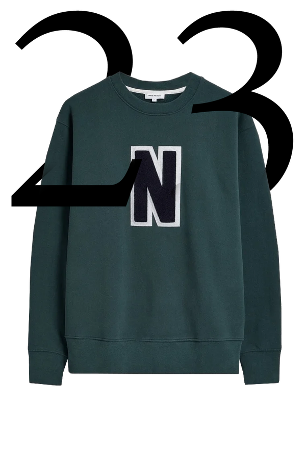 Arne Varsity Sweatshirt from Norse Projects 
