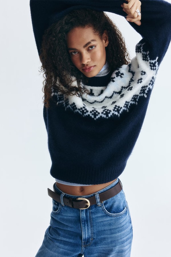 Jacquard Knit Jumper from H&M