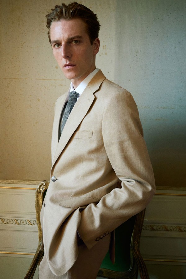 Amalfi 100% Linen Slim-Fit Suit Jacket