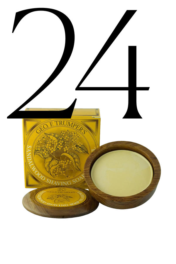Sandalwood Shaving Soap & Bowl from Geo. F. Trumper