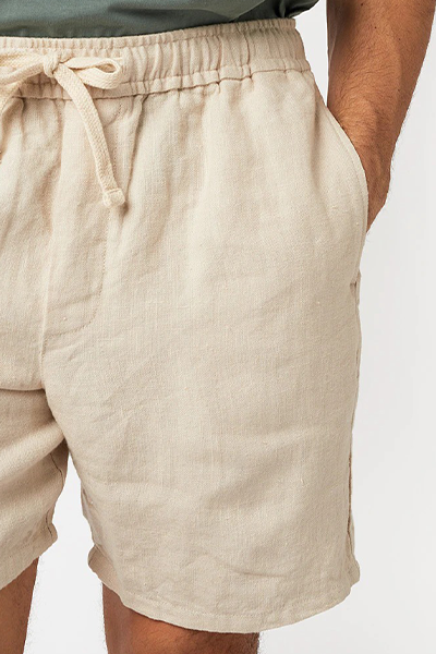 Drawstring Linen Shorts from A Day's March