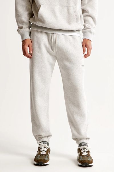 Micro-Logo Cinched Sweatpant