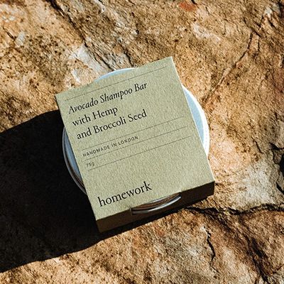 Avocado Shampoo Bar with Hemp and Broccoli Seed