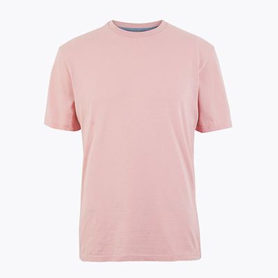 Pure Cotton Crew Neck T-Shirt from M&S