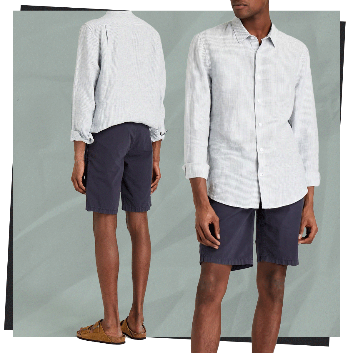 Cotton-Blend Poplin Shorts, £70